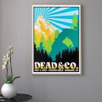 Dead & Company Boulder Folsom Field July 2 2023 Poster Unframed Wall Decor Gift