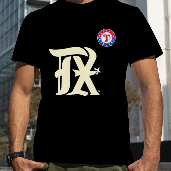 Texas Rangers New Era 2023 City Connect Plus Shirt Mlb Champs Baseball Men Tee