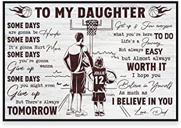 Personalized Character Is More Important Basketball Poster Inspirational Gift for Basketball Player Basketball Lover, Basketball Wall Art Boys Bedroom Man Cave Decor