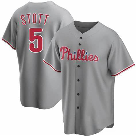 #5 Bryson Stott Men’s Team Phillies Baseball Jersey Printed Fanmade