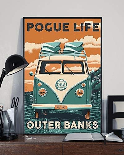 Pogue Life Poster , Outer Banks Poster , Outer Banks Pogue Life Poster Size 12″x18″ 16″x24″ 24″x36″, No Frame