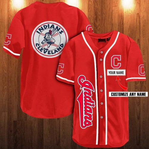 Personalized Cleveland Indians Baseball Shirt Fanmade