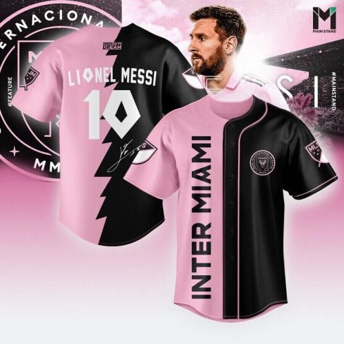 Welcome Lionel Messi 10 Inter Miami Baseball Shirt Jsy Print S-5XL