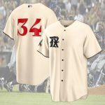 Cream #34 Nolan Ryan Texas Rangers 2023 Unisex Baseball Jersey Printed