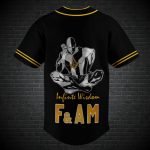 Custom Lodge Name Number PHA Freemasonic Infinite Wisdom Baseball Jersey Shirt