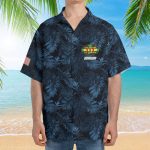 Custom Name Vietnam Veteran Life Hawaiian Shirt Tropical Aloha Memorial Day Gift