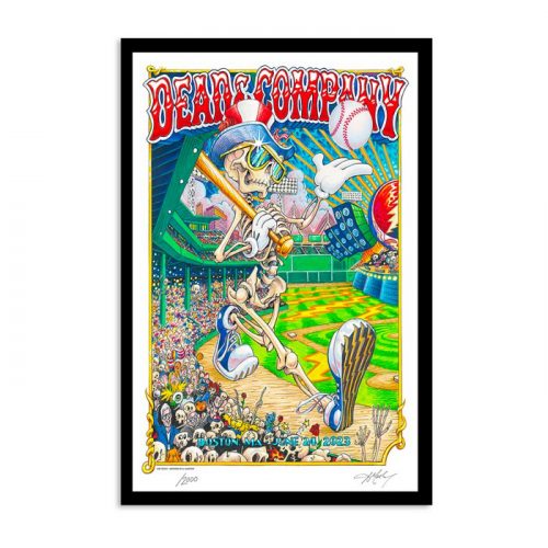 Dead & Company Boston MA Poster June 24 Poster Portrait Paper Unframe Decor