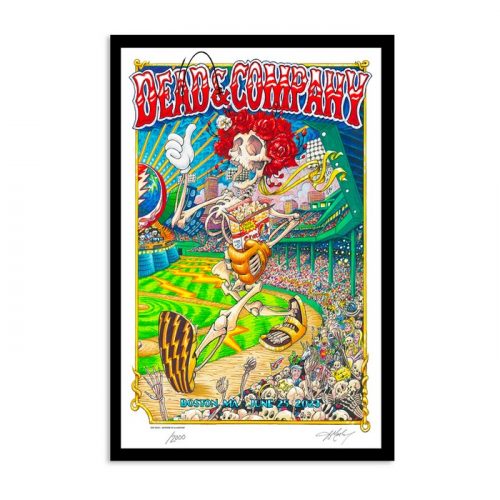 Dead & Company June 25 2023 Boston MA Poster Portrait Unframe Paper Decor Poster