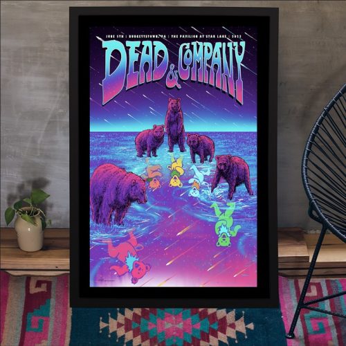 Dead & Company June 5, 2023 The Pavilion at Star Lake, Burgettstown, PA Poster