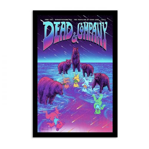 Dead & Company June 5, 2023 The Pavilion at Star Lake, Burgettstown, PA Poster