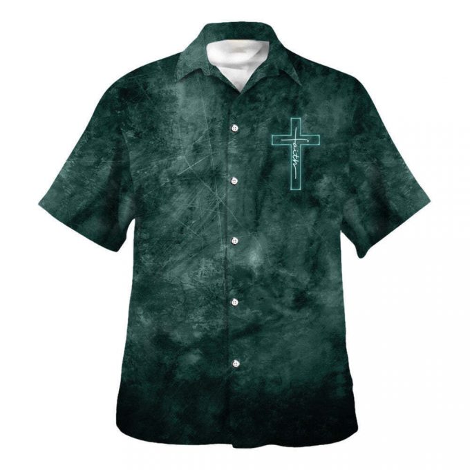 Faith In God And Cross Hawaiian Shirt Religious Shirts – Gift For God Lover