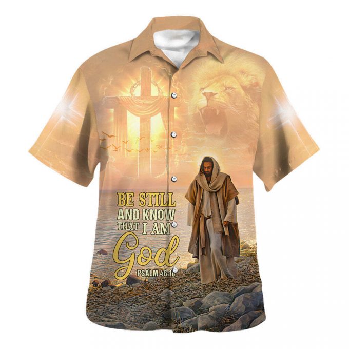 God Walking Hawaiian Shirt Jesus Hawaiian Shirt – Gift For Christian