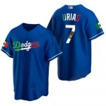 Julio Urias Mexican Heritage Night Baseball Jersey Printed Fan Dodgers