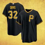 Men’s Henry Davis #32 Pirates Baseball Jersey Printed Color Collection