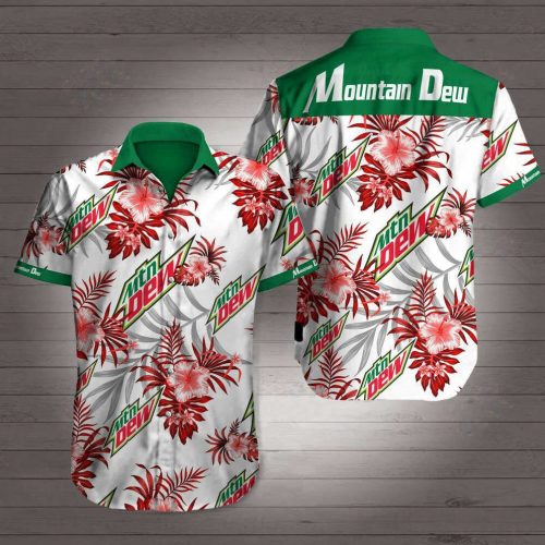 Mountain Dew Hawaiian Shirt Aloha Beach Summer Gift For Men Fathers Day