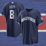 Navy Cubs Player Seiya Suzuki Ian Happ 2023 City Connect Printed Baseball Jersey