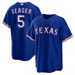 No.5 Rangers Corey Seager 2023 Baseball Jersey Many Colors Print Fan Made