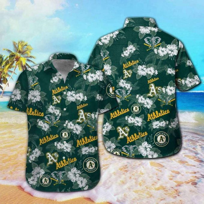 Oakland Athletics Baseball Hawaiian Shirt Aloha Beach Summer