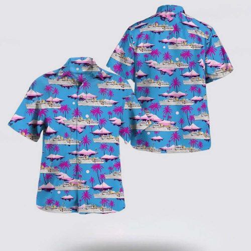 Royal Norwegian Navy HNoMY Norge K-S Norge Hawaiian Shirt – Gift For Men