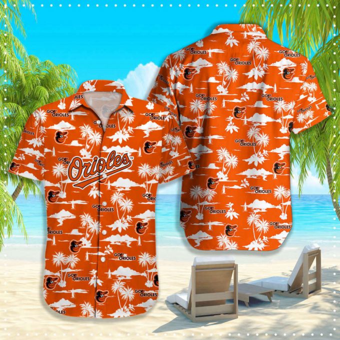 Sale Baltimore Orioles Hawaiian Shirt Baseball Lovers Beach Pattern Aloha Shirt