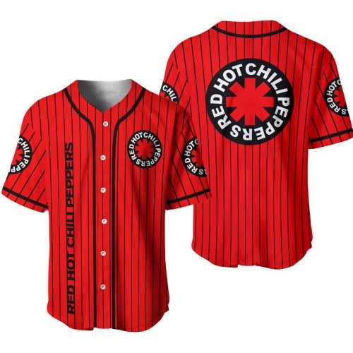 SALE!!! Red Hot Chili Pepper  Unisex Printed Baseball Jersey