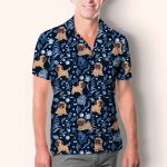 Stylish Pug Hawaiian Print Shirts – Men s Short Sleeve Hawaiian Shirt