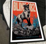 the 182 blink poster in St Paul Minnesota may 4th 2023 poster Wall Hanging Decor