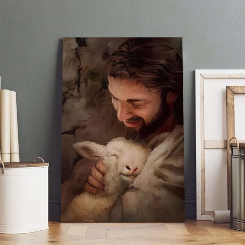 The Lord Is My Shepherd Wall Art – Jesus Canvas Posters – ,