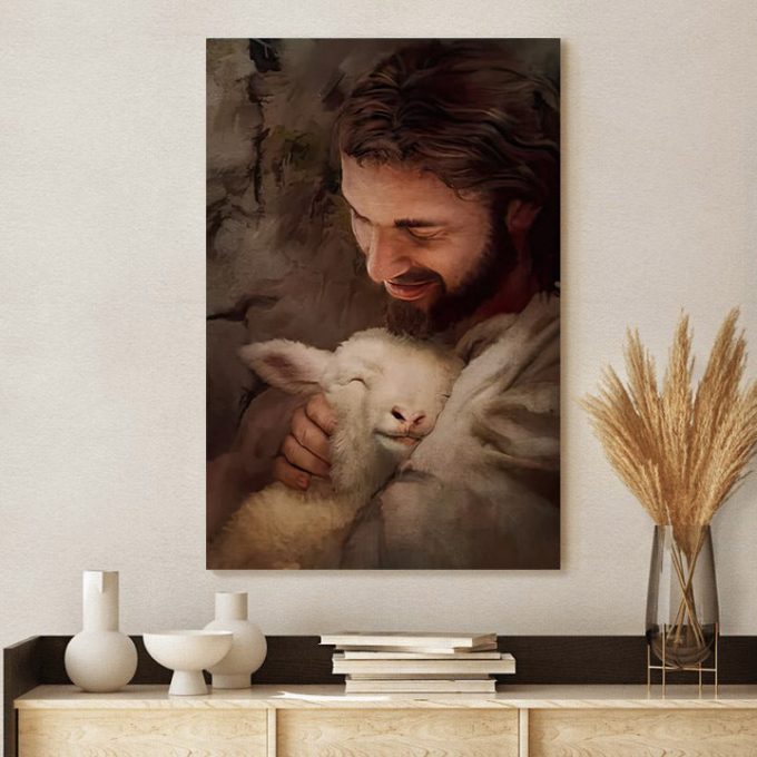 The Lord Is My Shepherd Wall Art – Jesus Canvas Posters – ,