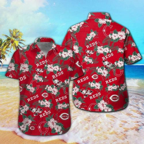 Top Men’s Jersey Cincinnati Reds Baseball Hawaiian Shirt Aloha Beach Summer