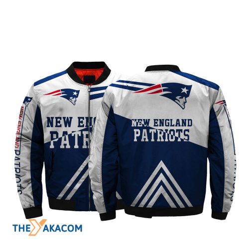 Jacket Men New England Pat American Football Team Patriots For Bomber Jacket Outerwear Christmas Gift Frab Magazines & More Store