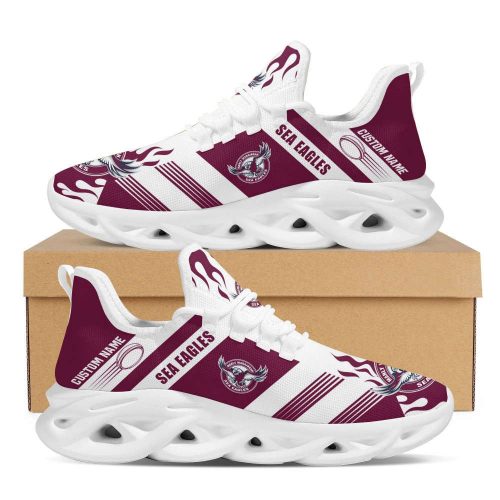 Manly-warringah Sea Eagles Custom Personalized Max Soul Shoes For Men Women