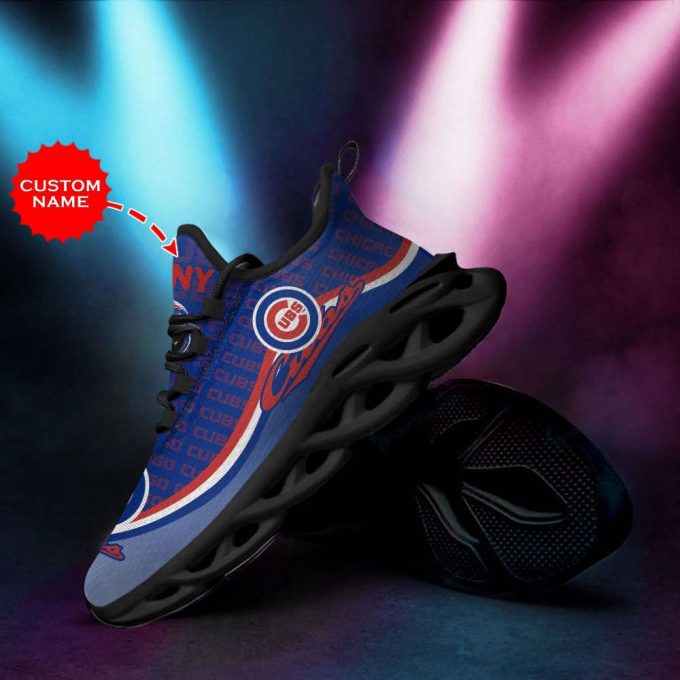 Chicago Cubs Custom Personalized Max Soul Sneakers Running Sports Shoes For Men Women