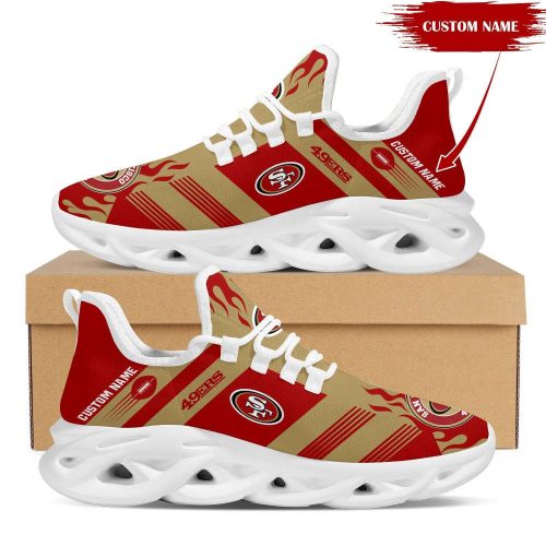 San Francisco 49ers Custom Personalized Max Soul Sneakers Running Sports Shoes For Men Women