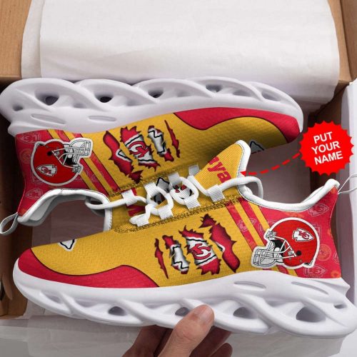 Ohio State Buckeyes Custom Personalized Max Soul Sneakers Running Sports Shoes For Men Women