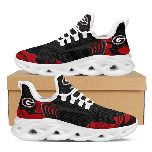 Georgia Bulldogs Team Custom Personalized With Name Max Soul Shoes For Men Women