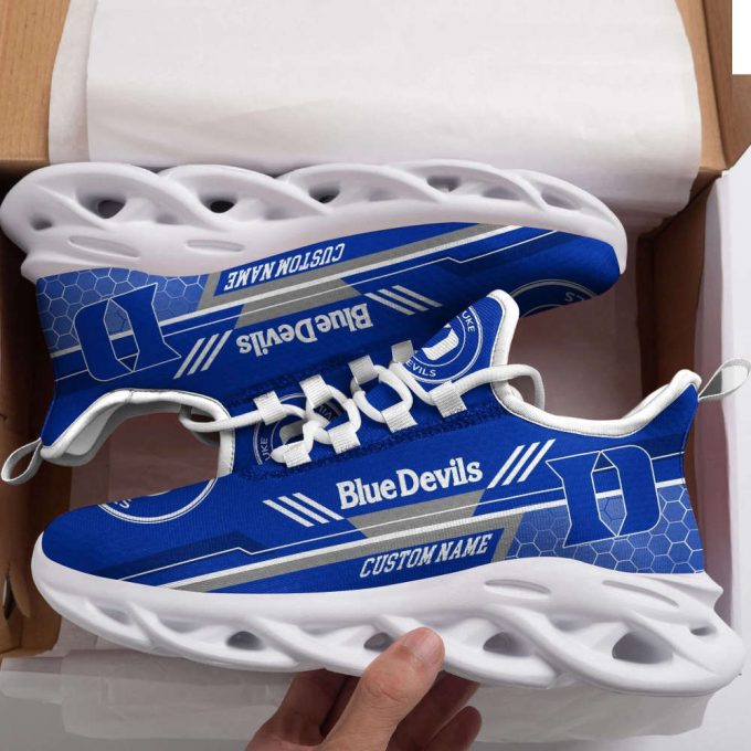 Duke Blue Devils Custom Personalized Max Soul Sneakers Running Sports Shoes For Men Women