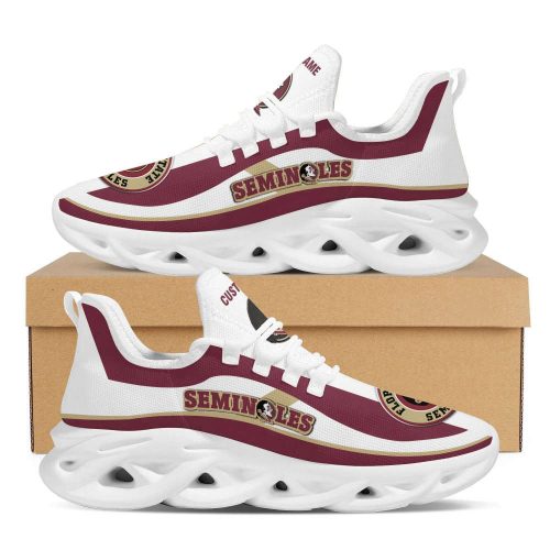 Florida State Seminoles Football Team Custom Personalized With Name Max Soul Shoes For Men Women