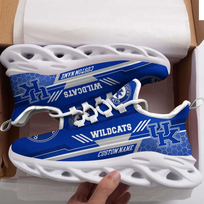 Personalized Name Kentucky Wildcats Max Soul Sneakers Running Sports Shoes For Men Women