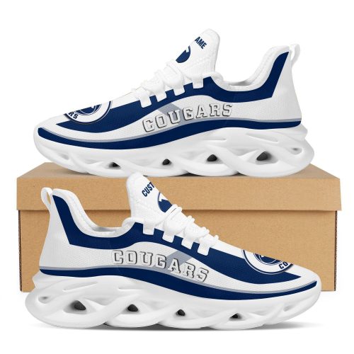 Personalized Name Byu Cougars Football Team Custom Name Max Soul Shoes For Men Women