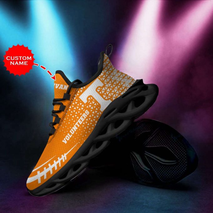 Personalized Name Tennessee Volunteers Max Soul Sneakers Running Sports Shoes For Men Women