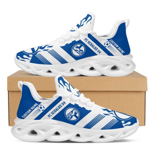 Personalized Name Fc Schalke Max Soul Sneakers Running Sports Shoes For Men Women