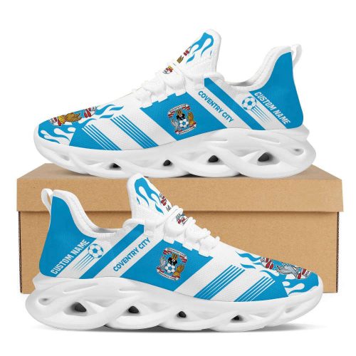 Personalized Name Coventry City Max Soul Sneakers Running Sports Shoes For Men Women