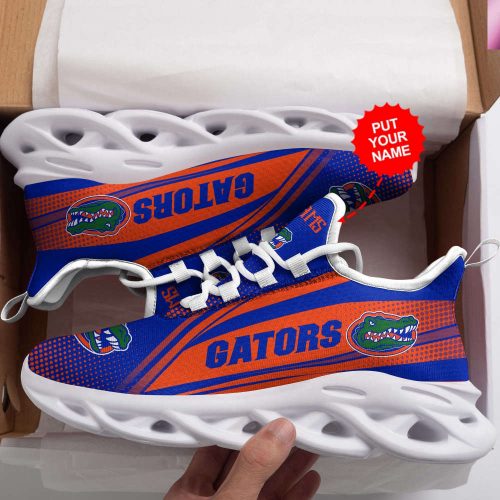 Personalized Name Florida Gators Max Soul Sneakers Running Sports Shoes For Men Women