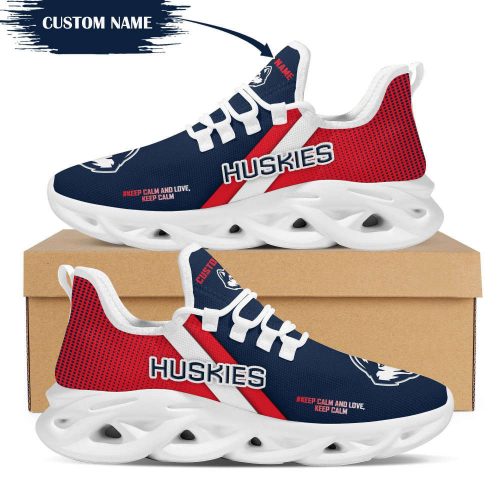 Personalized Name Columbus Blue Jackets Max Soul Sneakers Running Sports Shoes For Men Women