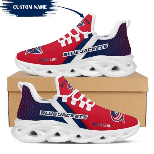 Personalized Name Connecticut Huskies Max Soul Sneakers Running Sports Shoes For Men Women