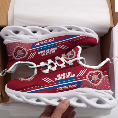 Heart Of Midlothian Custom Personalized Max Soul Sneakers Running Sports Shoes For Men Women