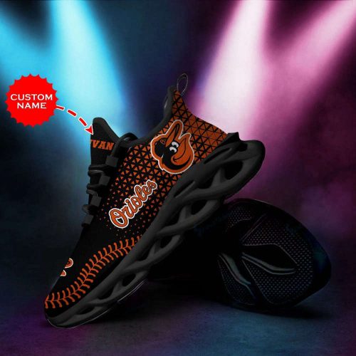 Baltimore Orioles Custom Personalized Max Soul Sneakers Running Sports Shoes For Men Women