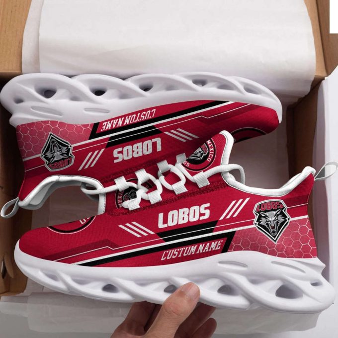 New Mexico Lobos Custom Personalized Max Soul Sneakers Running Sports Shoes For Men Women