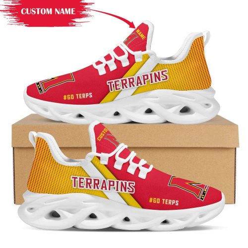 Maryland Terrapins Custom Name Max Soul Sneakers Running Sports Shoes For Men Women